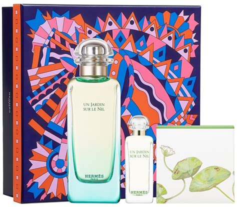 hermes un jardin sur le nil pieper|Hermes jardin perfume set.